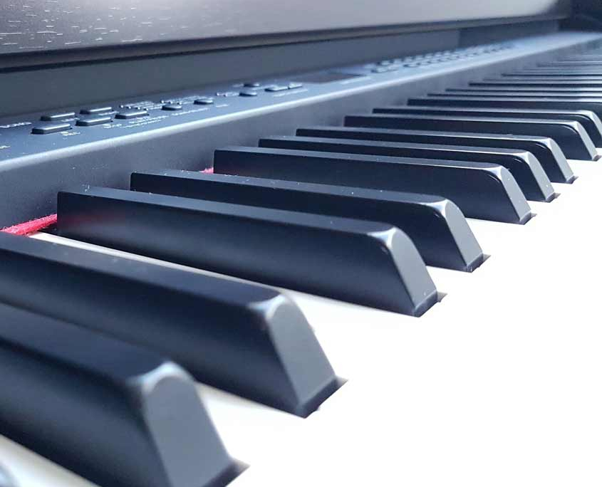 E-Piano, Klaviertasten